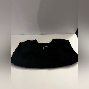 Divided H&M: Black V- Neck Crop Sweater
